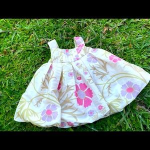 Beautiful floral dress size 6 months